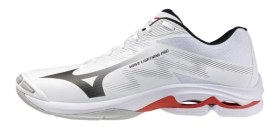 Resim Wave Lightning Pro Unisex Voleybol Ayakkabısı Beyaz / Siyah 