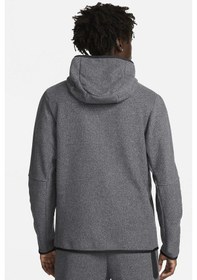 Resim Nike Sportswear Tech Fleece Winter Full-zip Hoodie Erkek Sweatshirt Siyah 