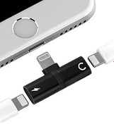 Resim us technology iphone Uyumlu Lighting (KARE GİRİŞ) Kulaklık ve Şarj ÇOKLAMA Başlık Adaptör 