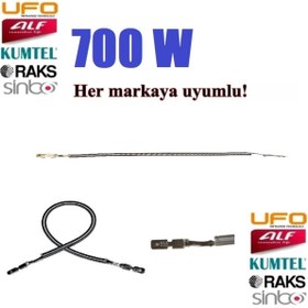 Resim Çetinler 700w Quartz Soba Rezistansı Tüm Markalara Uyumlu Soba Teli 