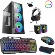 Resim Xaser XSR378 Intel Core i5 3470 16 GB RAM 512 GB SSD 4 GB RX 550 Ekran Kartı FreeDOS Masaüstü Oyun Bilgisayarı 