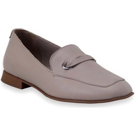 Resim Albini A-10778 Kadın Deri Babet Taş 