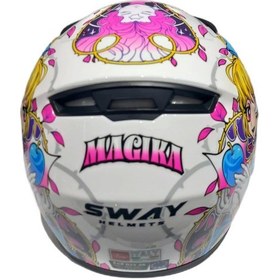 Resim Sway 815K Gloss Girl Full Face Çocuk Kaskı 
