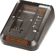 Resim Black+Decker BDC1A 14.4V/18V-1Ah Hızlı Şarj Cihazı 