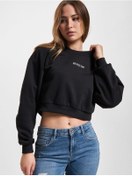 Resim Only Onldessa L/s O-neck Swt Kadın Sweatshirt-27682-siyah Siyah 