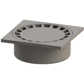 Resim 70 Mm 20X20 Çamur Kovalı Yer Süzgeci Alttan 