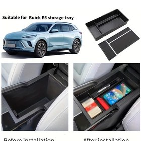 Resim Hightower Buıck Velıte 5 Ve E5 Konsol Saklama Kutusu, Premium Siyah Organizer 