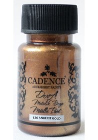 Resim Cadence Dora Metalik Boya 50Ml - 126 Ankerit Altın 