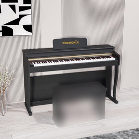 Resim Cremonia 58808 BK Dijital Piyano | 88 Tuşlu Ağırlıklı Klavye - Siyah 