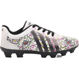 Resim Ayakmod Hulk Örümcek Desenli Beyaz Çocuk Krampon 