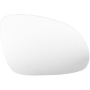 Resim Padalink Volkswagen Golf Mk5 2006-2009 Sağ Tarafta Isıtmalı Beyaz Araç Geri Görüş Camı, 16x11.5cm Tamir/değişim Camı White 