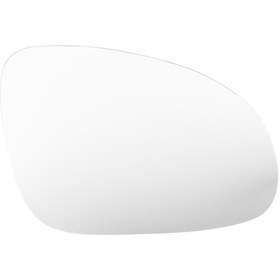 Resim Padalink Volkswagen Golf Mk5 2006-2009 Sağ Tarafta Isıtmalı Beyaz Araç Geri Görüş Camı, 16x11.5cm Tamir/değişim Camı White 