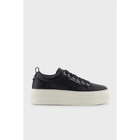 Resim Armani Exchange Kabartmalı Logolu Platform Taban Sneaker Ayakkabı Bayan Ayakkabı XW001630 AF17351 UC001 