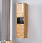 Resim DENKO Matia 35 Cm Mdf Hazar Banyo Boy Çamaşır Dolabı 