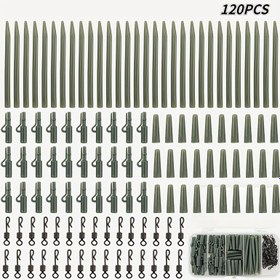 Resim 120 parçalık Avrupa Karp Olta Takımı - Dayanıklı PVC Olta iğneleri, Kaşık ve Ağırlıklar Yüksek Yakalama Oranları için, Göller, Nehirler ve Barajlar için İdeal, Kolay Taşımak için Kutulu Depolama, Karp Olta Ekipmanları | Organize Olta Ekipmanları | Dayanıklı Olta iğneleri, Olta Takımı 
