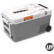 Resim Worx Wx876.9 12/24/220volt 22litre Kompresörlü Outdoor Oto Buzdolabı Akü Dahil Değildir Fr Wx876.9 