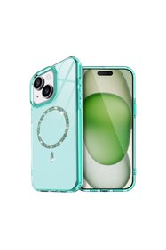 Resim artlab Art Apple İphone 14 Live Magsafe Kapak - Yeşil Lab 