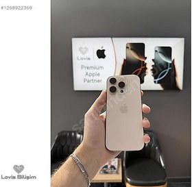 Resim Apple iPhone 16 Pro İkinci El TR | 128 GB | Çöl Titanyum 