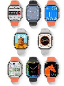 Resim Smartberry Watch 8 Ultra Smart Watch 49 Mm 2.0 Inç Tam Ekran Akıllı Saat Nfc Kablosuz Şarj Yeni Nesil - Gri 