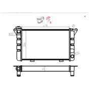Resim R12 Su Radyatör Mekanik 51mm Alüminyum 3-sıra 