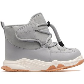 Resim Vicco Bull Erkek Çocuk Kürklü Hafif Taban Günlük Bot 25k 946.434 Pe Gri Gri 
