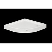 Resim Desaş Duşakabin 90*90 Oval Akrilik Duşakabin Teknesi 