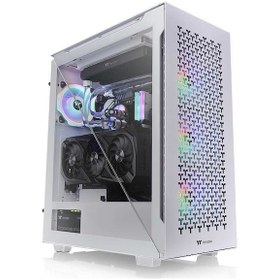 Resim THERMALTAKE Divider 500 TG CA-1T4-00M6WN-02 Gaming Mid Tower PC Kasası Beyaz 