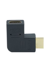 Resim Hdmı Erkek Hdmı Dişi 90 Derece Yüksek Çözünürlüklü Adaptör 