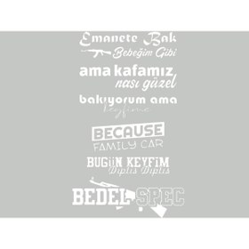 Resim 4GEN Reklam Takım-yazı-oto-paket-yazı- 