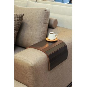 Resim Mobitell 50X27 cm Venge Koltuk Sehpa&kolçak Sehpa&portatif Sehpa 