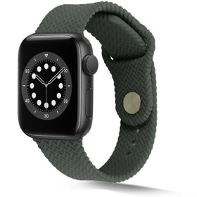 Resim Watch 38mm KRD-37 Uyumlu Zore Kordon-Koyu Yeşil 