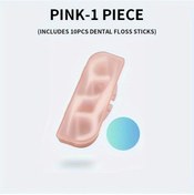 Resim Willowhaven Pembe 10lu Taşınabilir Diş İpi Seti Kompakt Kutu Kaymaz Saplı Aile Paketi 