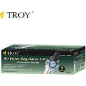 Resim TROY 18614 Şartlandırıcı (filtre + Regülatör) 1/4" Npt 