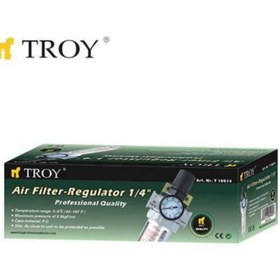 Resim TROY 18614 Şartlandırıcı (filtre + Regülatör) 1/4" Npt 