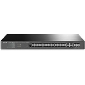 Resim TP-LINK TL-SG3428XF 24 PORT GIGABIT L2 4 COMBO SFP SLOTLU YÖNETİLEBİLİR SWITCH 