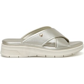 Resim Nine West Neymas 3fx Altın Kadın Dolgu Topuk Terlik 000000000101356263 Altın 