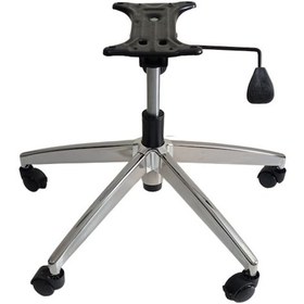 Resim Kamusalmarket Oyuncu Koltuğu Yıldız Ayağı Tek Kol Mekanizma Çap 70 Cm Siyah Pis 