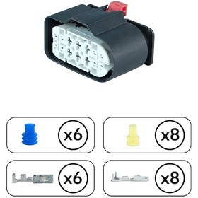 Resim Mercedes Far Soketi 14 Pin Kablosuz 