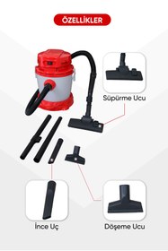 Resim Fiesta Rowira WD205E Power Islak Kuru Elektrikli Süpürge 