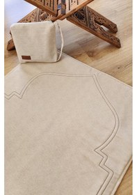 Resim Sade Seccade Çantalı Naturel Düz 70x115 Ç2 Nakış Çantalı 