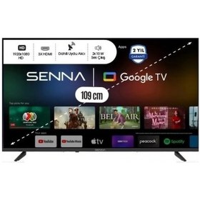 Resim Senna 43GF9500F 43'' 109 Ekran Uydu Alıcılı Full HD Google Smart LED TV 