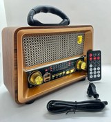 Resim ataşbey Rt-817 Nostalji Müzik Kutusu, Bluetooth, Usb/sd/aux/fm 3 Band Radyo Kumandalı 