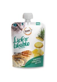 Resim Gnawlers Tavuk Ve Ananaslı Krema Kedi Ödül Maması 100gr 