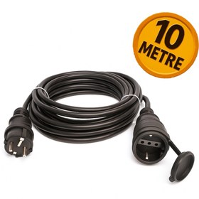 Resim zimak CCA Kablo Seyyar Uzatma Kablosu 3x2,5 mm 10 Metre 