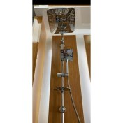 Resim IRMAK Robot Duş Pasifik Robot Banyo Duşu Krom Duş / 5 Yıl Garantili Irmak Marka 