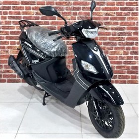 Resim Kral Loyal 50 Benzinli Scooter - Siyah 