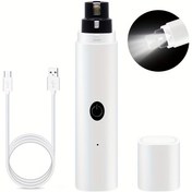 Resim Yeni Evcil Hayvanlar için Elektrikli Tırnak Taşlama Makinesi - Otomatik Kedi ve Köpek Bakım Düzeltici 