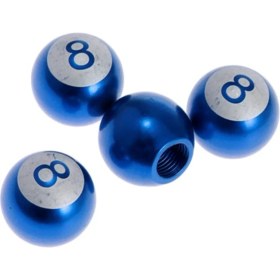 Resim PINUKS Sibop Kapağı Bilardo Topu Mavi ( 002102 ) Oto Aksesuar Premium 