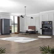 Resim Black New Genç Odası, Dolap Karyola Komodin Çalışma Masası (512890041) 