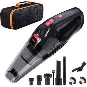 Resim 11 Adet / Set Araba İçin Güçlü Akülü Elektrikli Süpürge Araba Ve Ev İçin Küçük El Temizleyici 